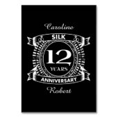 12e trouwdag zijzijde kaart (Voorkant)