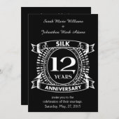 12e trouwdag zijzijde kaart (Voorkant / Achterkant)