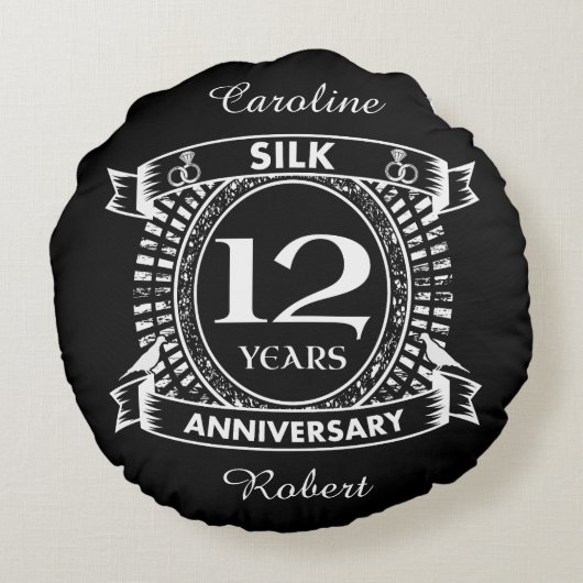 12e trouwdag zijzijde rond kussen (Achterkant)