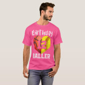 12e verjaardag Baller Grappig 12 jaar oude Softbal T-shirt (Voorkant volledig)