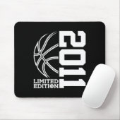 12e verjaardag Basketbal Limited Edition 2011 Muismat (Met muis)
