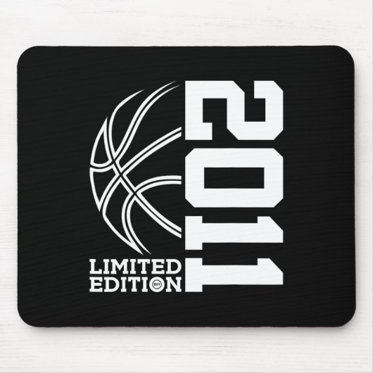 12e verjaardag Basketbal Limited Edition 2011 Muismat (Voorkant)