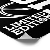 12e verjaardag Basketbal Limited Edition 2011 Poster (Hoek)