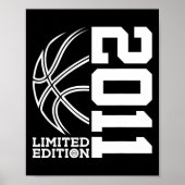 12e verjaardag Basketbal Limited Edition 2011 Poster (Voorkant)