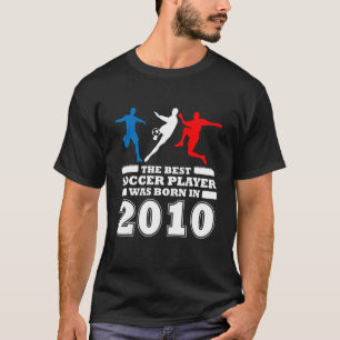 12e verjaardag football 12 jaar oude voetbalspeler t-shirt