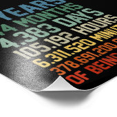  12e verjaardag Gift 12 jaar oud Foto Afdruk (Hoek)