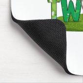 12e verjaardag golfthema 12 jaar oude Kinder sport Muismat (Hoek)