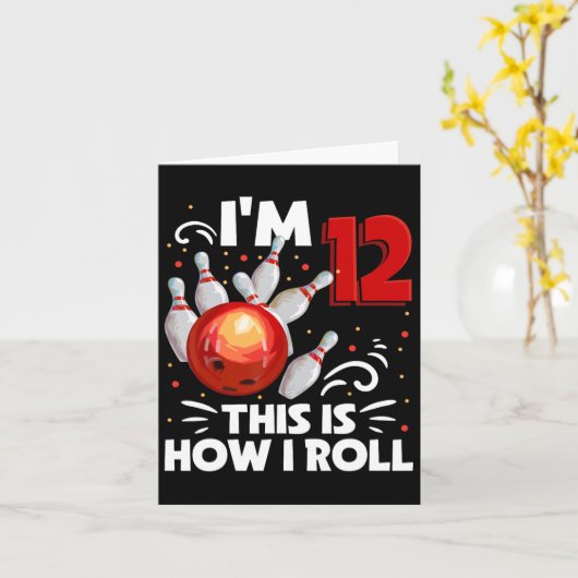 12e verjaardag Jongen die hier ronddraaien is hoe  Kaart (Gele Bloem)