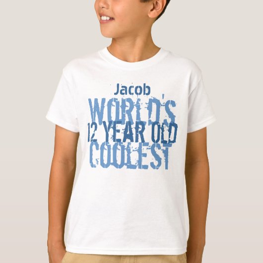 12e verjaardag van de 12e verjaardag van het cadea t-shirt (Voorkant)