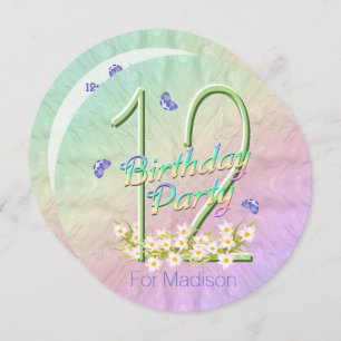 12e verjaardag vlinderradionavigatie kaart