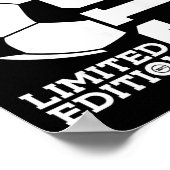 12e Verjaardag Voetbal Limited Edition 2013 Poster (Hoek)