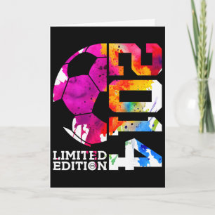 12e Verjaardag Voetbal Limited Edition 2014 _1  Kaart