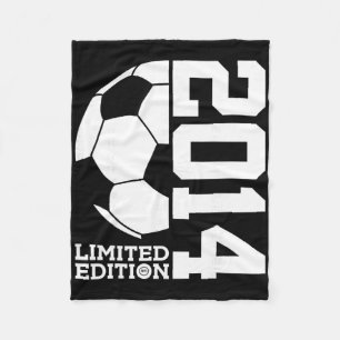 12e Verjaardag Voetbal Limited Edition 2014 Fleece Deken
