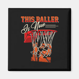 12e verjaardag voor Boy Basketbal 12 jaar oud Kind Magneet