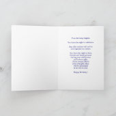 12e verjaardag Wetshandhavingsthema met naam Kaart (Binnen)