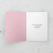 12e verjaardagstablet kat kaart (Binnen)