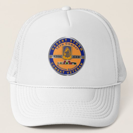 12e Veteraan gevechtsvaartuig voor de Veteraan van Trucker Pet (Voorkant)