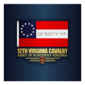 12e Virginia Cavalry (f10) Perfect Poster (Voorkant)