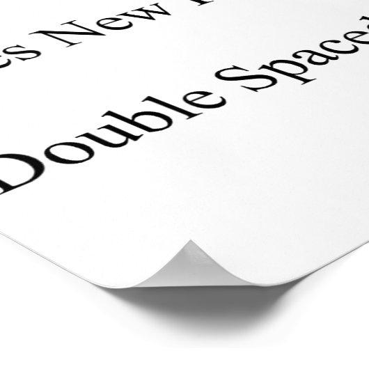 12pt Times New Roman Double Spaced  Poster (Hoek)