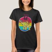 12th Birthday I Stegosaurus Stenops I Family Match T-shirt (Voorkant)