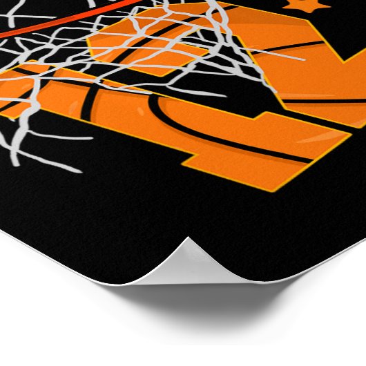 12th Birthday Sketll Boy Twelve Years 12 Yr Old Bd Poster (Hoek)