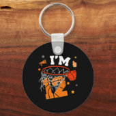 12th Birthday Sketll Boy Twelve Years 12 Yr Old Bd Sleutelhanger (Voorkant)