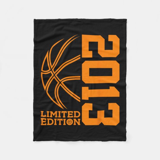 12th Birthday Sketll Limited Edition 2013 Fleece Deken (Voorkant)