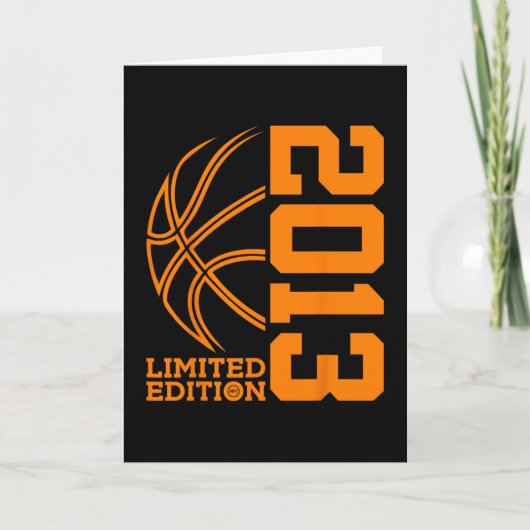 12th Birthday Sketll Limited Edition 2013 Kaart (Voorkant)