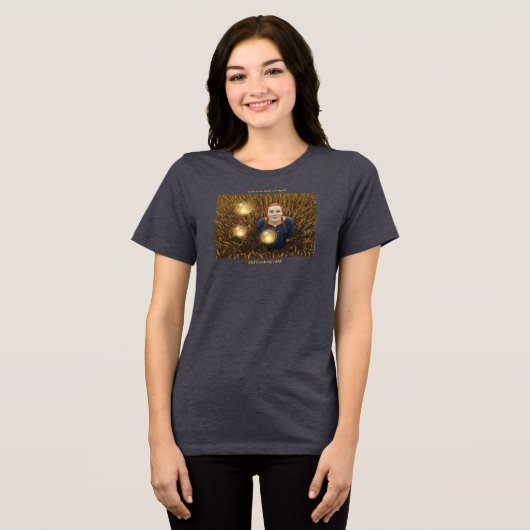 12th Century Light Orb Tri-Blend Shirt (Voorkant volledig)