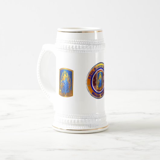 12th Combat Aviation Brigade Bierpul (Voorkant links)