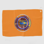 12th Combat Aviation Brigade Golfhanddoek (Horizontaal)