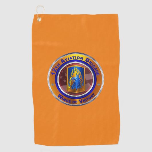 12th Combat Aviation Brigade Golfhanddoek (Voorkant)