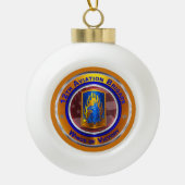 12th Combat Aviation Brigade  Keramische Bal Ornament (Voorkant)