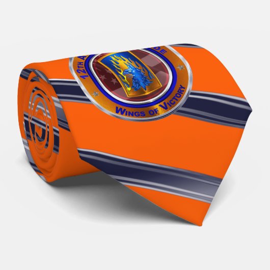 12th Combat Aviation Brigade Stropdas (Opgerold)