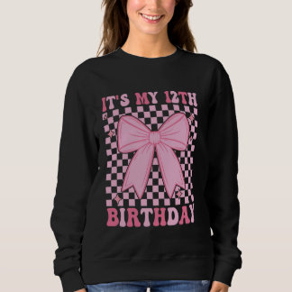 12th Coquette Themed Birthday Twelve Year Old Girl Trui