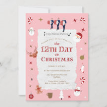 12th Day of Christmas Vintage Twelfth Night Party