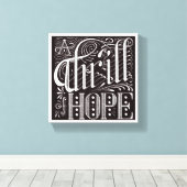 12x12 Canvas "Thrill of Hope" (Insitu (Houten vloer))