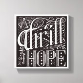 12x12 Canvas "Thrill of Hope" (Voorkant)