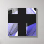 12x12" Lavender Moon Trend Abstract Art Violet Canvas Afdruk (Voorkant)