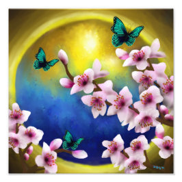 12x12 Lente in de Heavens Print Foto Afdruk