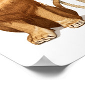 12x12 Lions in Love Print (Hoek)