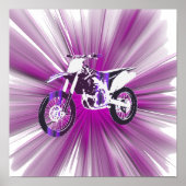 12x12 roze Poster van het Beam (semigloeidraad) (Voorkant)