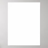 12x16-inch Poster DIY sjabloon voegt uw Afbeelding (Voorkant)