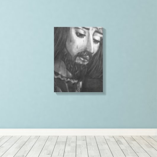 # 12x16 # White Frame #Lienzo Canvas Afdruk (Insitu (Houten vloer))