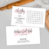 12x18" Party Cake Snijgids 2x2 porties Informatiekaartje