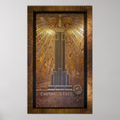 12x20 Empire State Building Poster Print (Voorkant)
