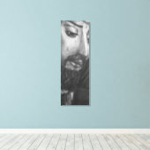 # 12x36 # Black Frame # Lienzo Canvas Afdruk (Insitu (Houten vloer))