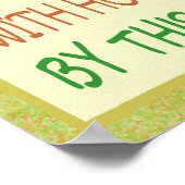 12x36 Poster - Keukendecor (Hoek)