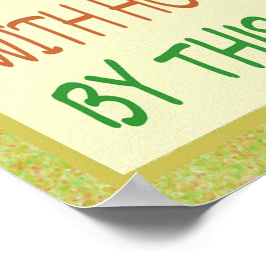 12x36 Poster - Keukendecor (Hoek)