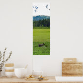 12x36 Poster Papier (Matte) met vloeiend papier (Keuken)